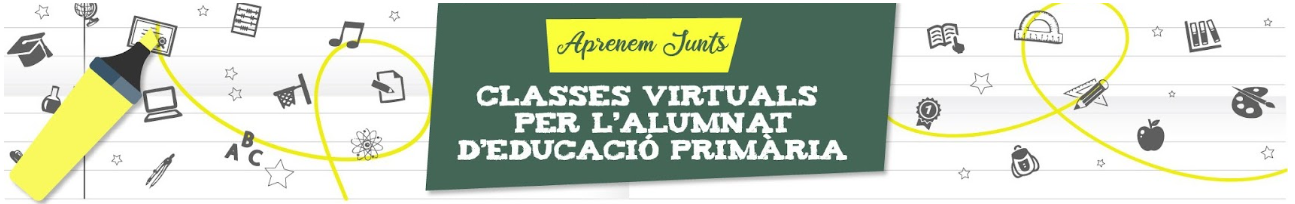 Bàner Classes Virtuals per l'Alumnat d'Educació Primària